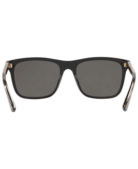 gucci men's polarized sunglasses gg0381s 57|Gucci men's wayfarer polarized sunglasses.